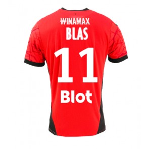 Stade Rennais Ludovic Blas #11 Hemmatröja 2024-25 Kortärmad